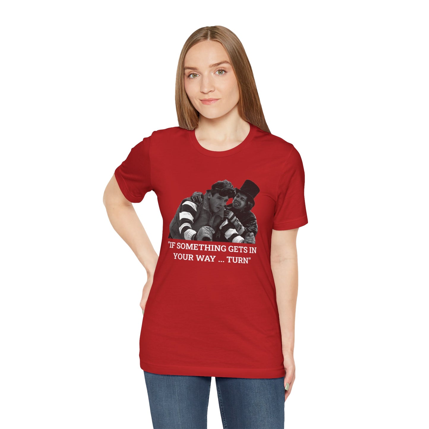 Charles De Mar "If Something gets in your way ... turn." - Graphic T-Shirt