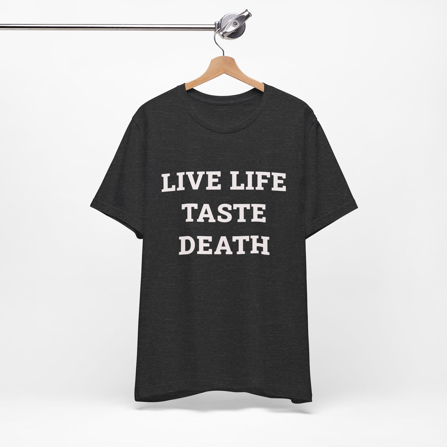 LIVE LIFE TASTE DEATH (Ski Patrol) Graphic T-Shirt