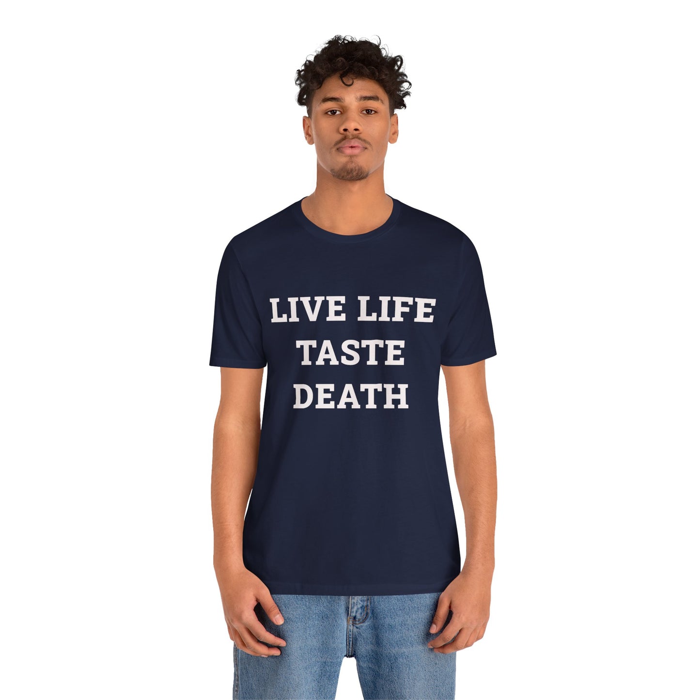LIVE LIFE TASTE DEATH (Ski Patrol) Graphic T-Shirt