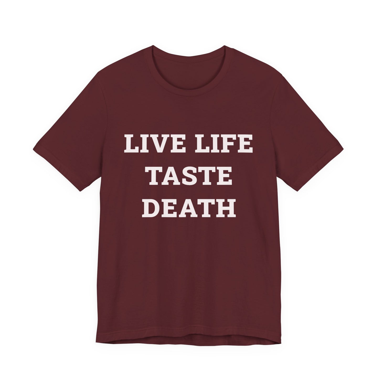 LIVE LIFE TASTE DEATH (Ski Patrol) Graphic T-Shirt