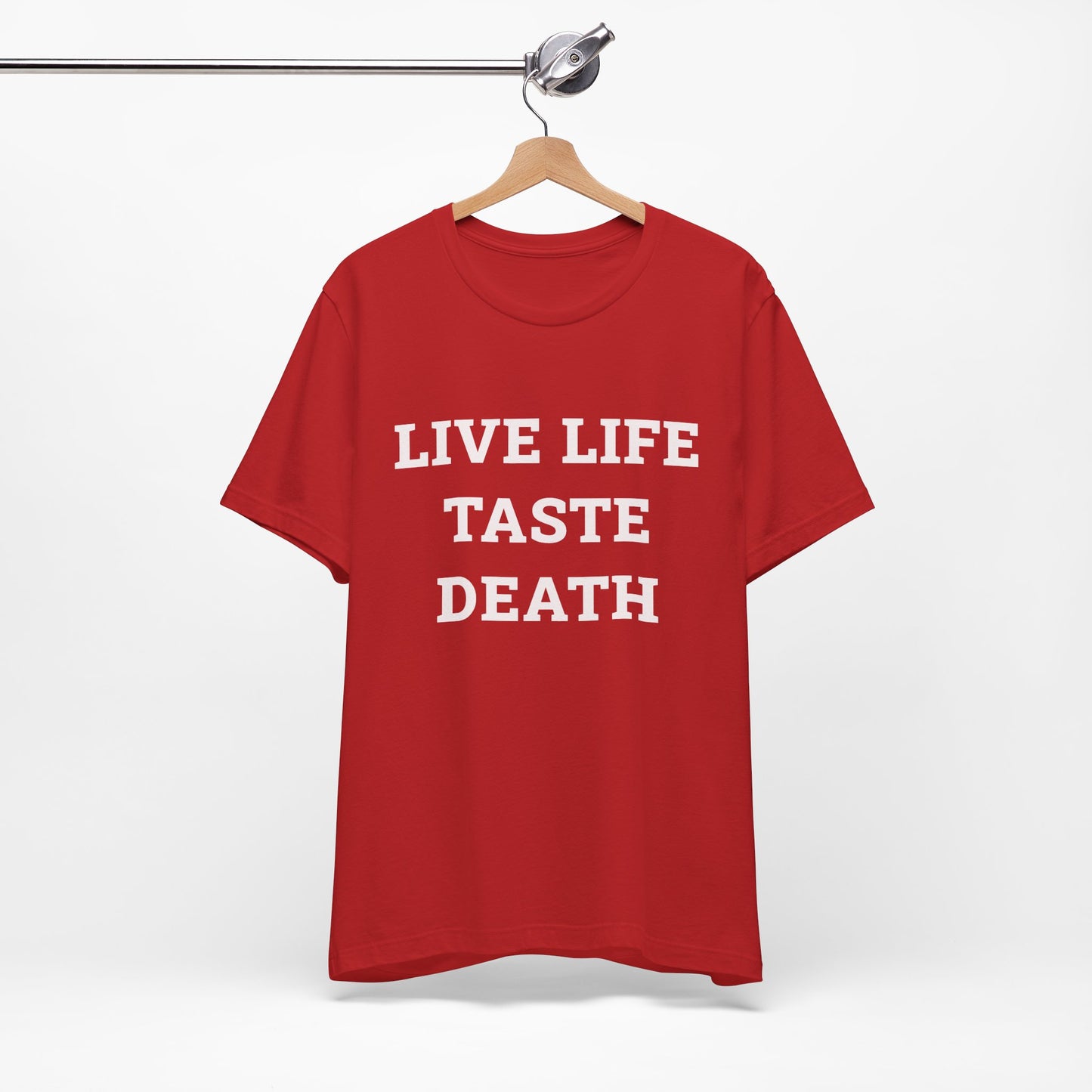 LIVE LIFE TASTE DEATH (Ski Patrol) Graphic T-Shirt
