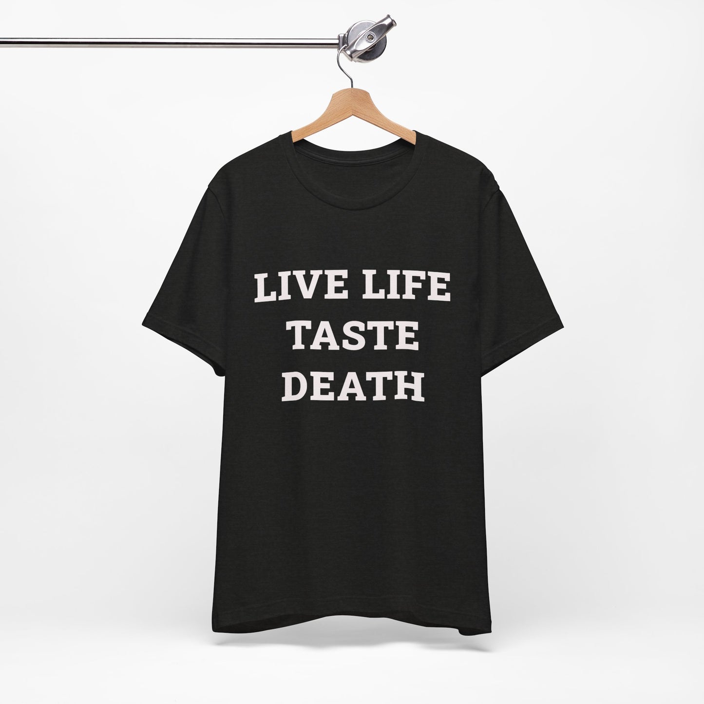 LIVE LIFE TASTE DEATH (Ski Patrol) Graphic T-Shirt