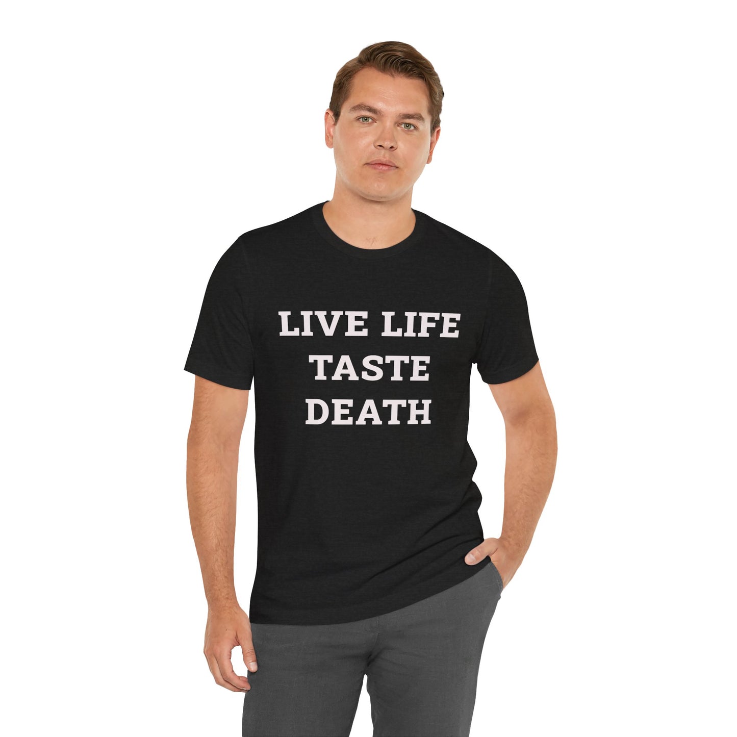 LIVE LIFE TASTE DEATH (Ski Patrol) Graphic T-Shirt