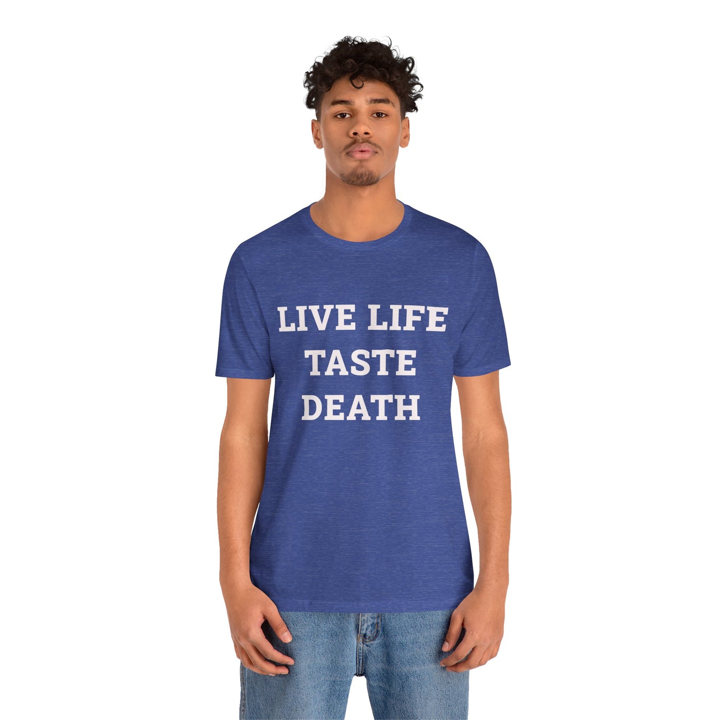 LIVE LIFE TASTE DEATH (Ski Patrol) Graphic T-Shirt