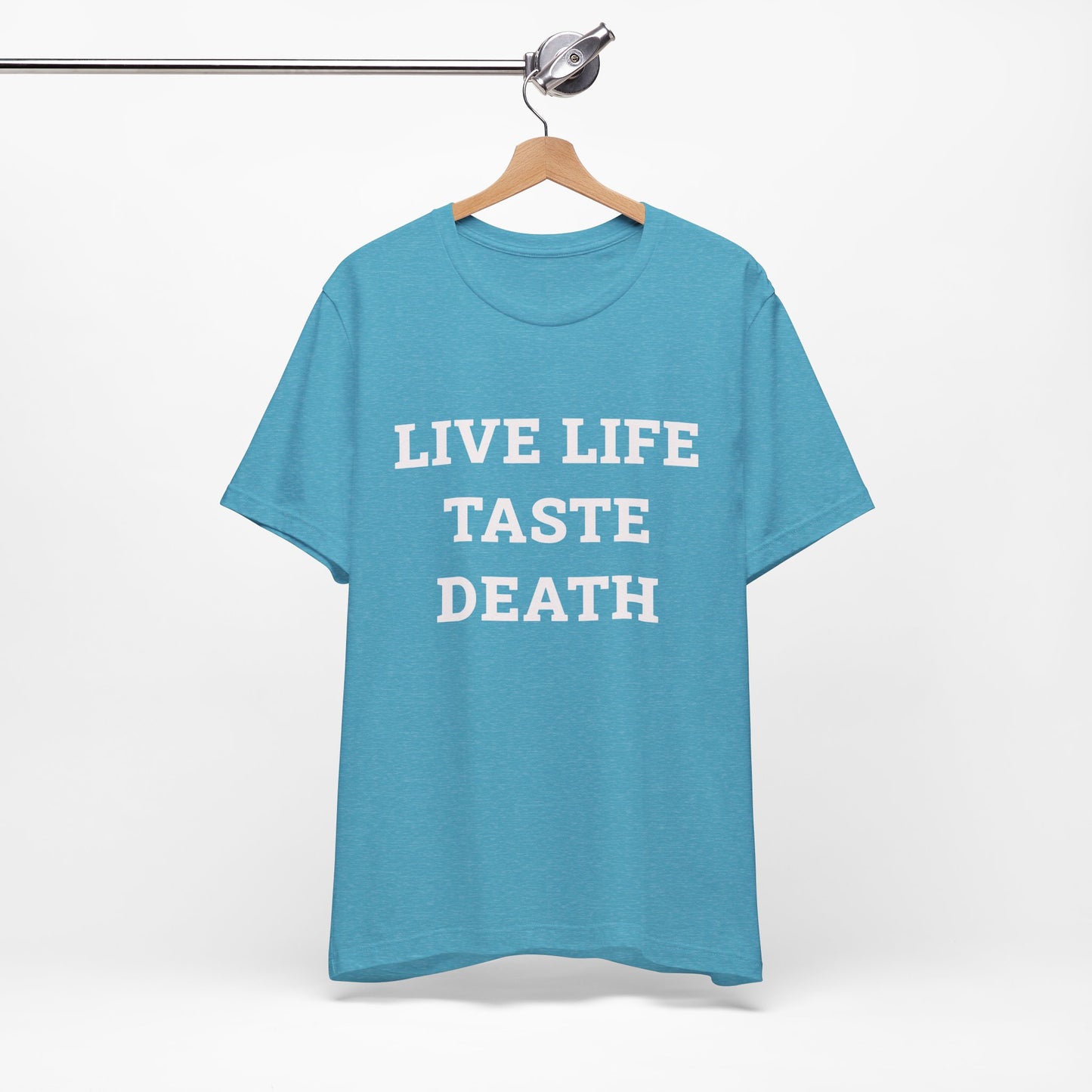 LIVE LIFE TASTE DEATH (Ski Patrol) Graphic T-Shirt