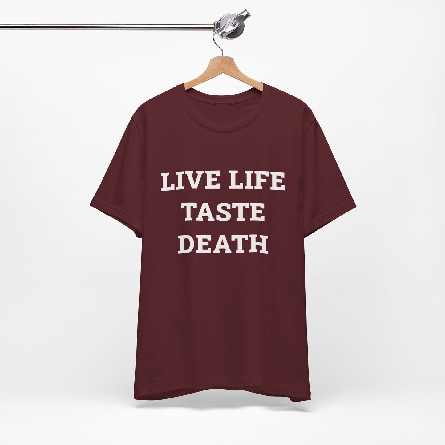LIVE LIFE TASTE DEATH (Ski Patrol) Graphic T-Shirt