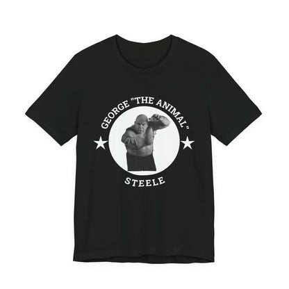 Graphic Tee Shirt design of George The Animal Steel